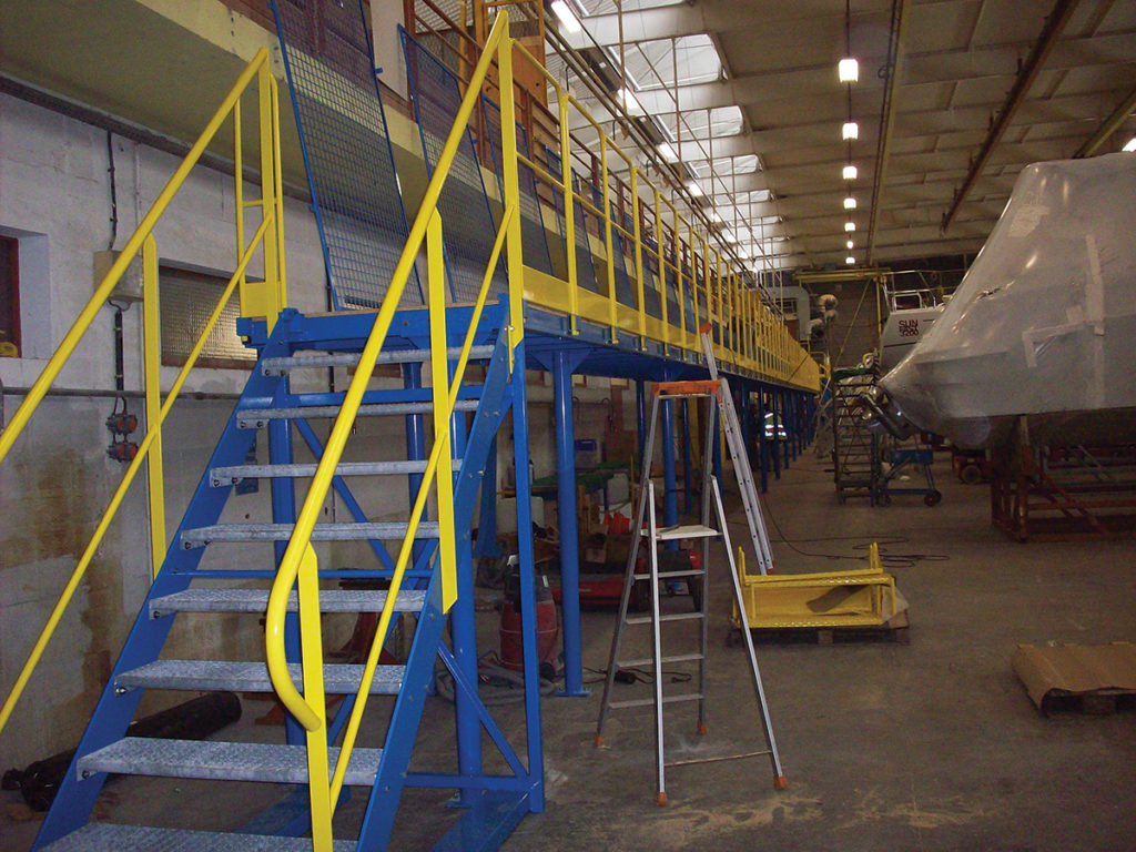 Passerelle métallique – SERMA Maine Anjou – Val de Loire – Metallerie